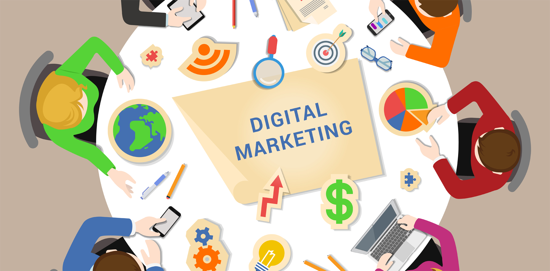 What is the meaning of digital marketing?